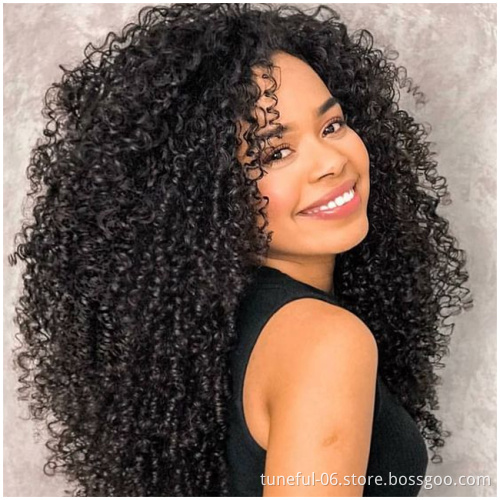 Unprocessed Wholesale Bundle Virgin Hair Vendors,100% Human Hair Virgin Brazilian Cuticle Aligned Hair Kinky Curly Bundles